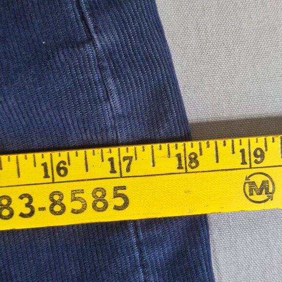 Levi's corduroy pants women's sz W28/L26 purplish blue wedgie straight white tab - Picture 14 of 16